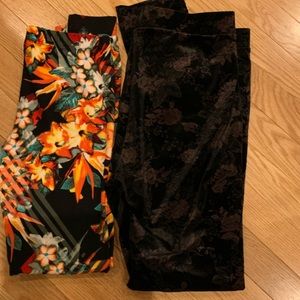 Women’s leggings size small and medium